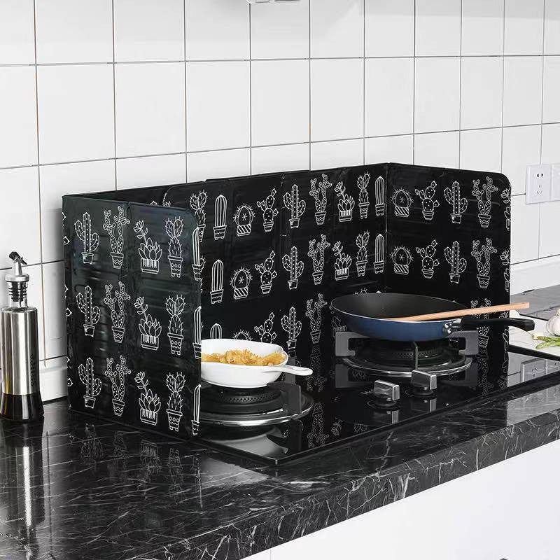 TBOSS Penutup Pelindung Kompor Anti Cipratan Anti Api Aluminium Untuk Dapur