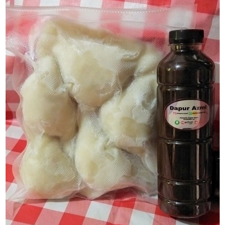 

Pempek ikan tenggiri / Pempek Palembang / pempek Kapal Selam Frozen paket