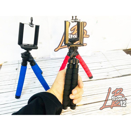 TRIPOD MINI SHOOT FLEKSIBLE PHONE HOLDER MURAH TRIPOD GURITA/TRIPOD SPIDER