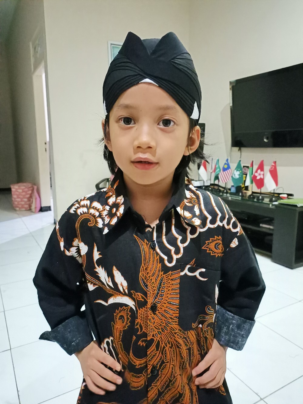 Baju Batik Couple Ayah Anak Phoenix Original Terbaru