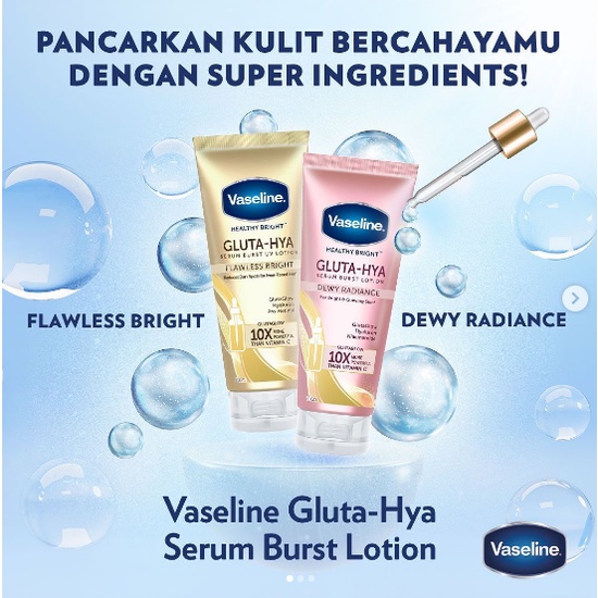 Vaseline GLUTA HYA Serum Burst Lotion Thailand 200ml