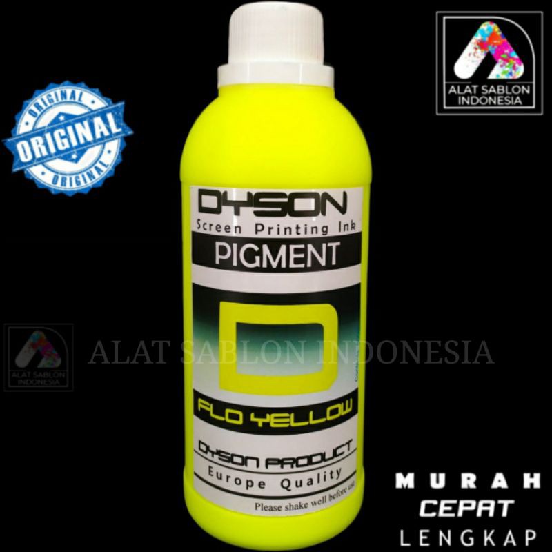 

BIANG WARNA SABLON KUNING STABILO PIGMEN FLO YELLOW DYSON 500GR