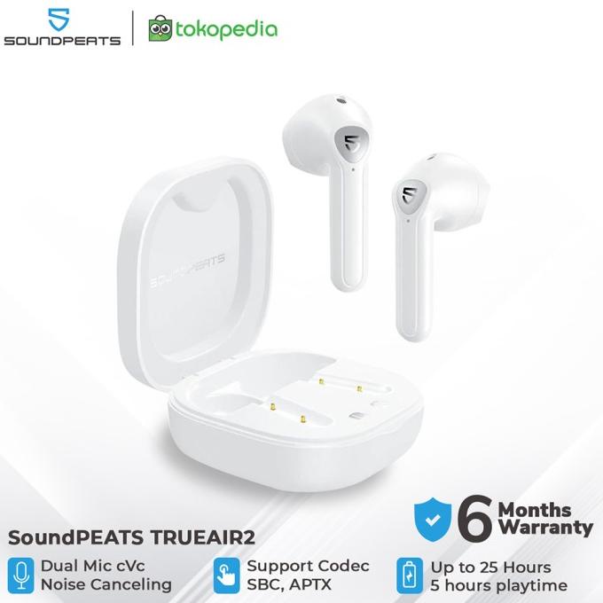 OPEN RESSELER SoundPEATS True Air2 True Wireless Earbuds In-Ear Stereo