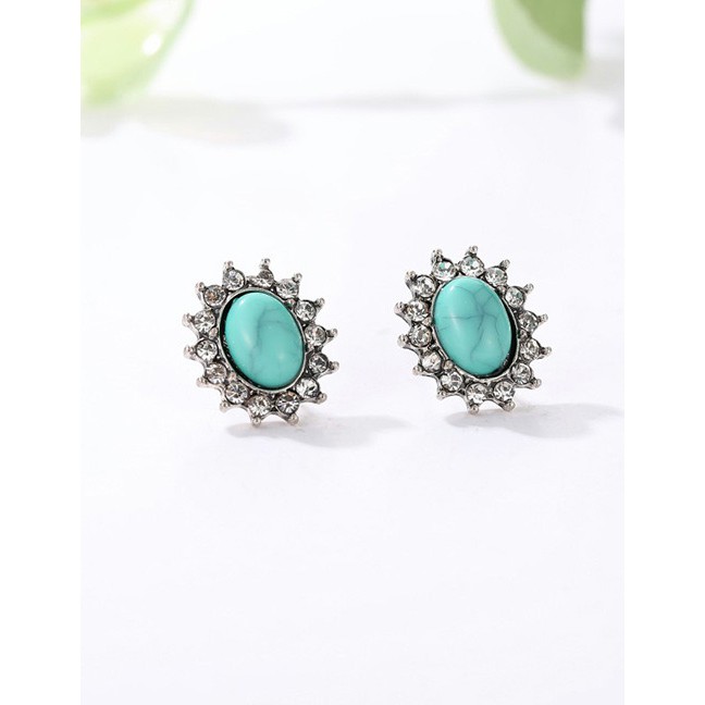 LRC Anting  Fashion  Diamond Decorated E8724X