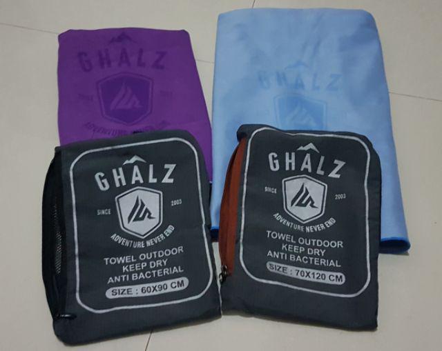 Handuk Microfiber / Travel Towel Handuk Outdoor Ukuran 50 X 90 Cm