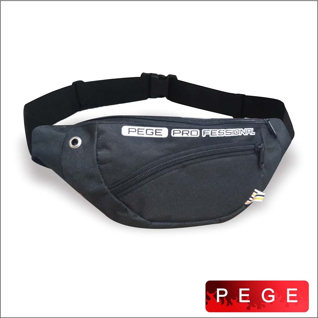 Tas Selempang Bahu Pria Model Slempang Tas Waistbag Kasual Simpel - PG 8895