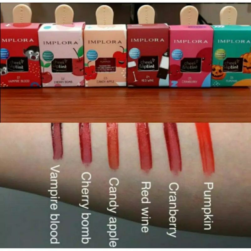 IMPLORA CHEEK &amp; LIPTINT / LIPTINT IMPLORA / LIPTINT