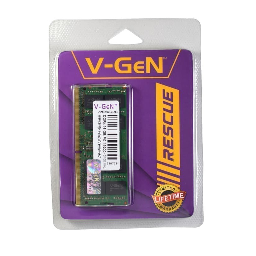 SODIM RESCUE V-GEN DDR4 16GB pc 17000 / PC 19200
