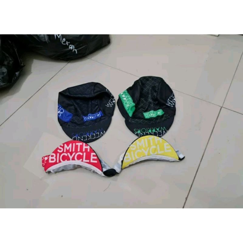 Topi Cycling Cap weekend warrior smith bike cup bersepeda kupluk helm pelindung kepala sepeda Keringat Bersepeda