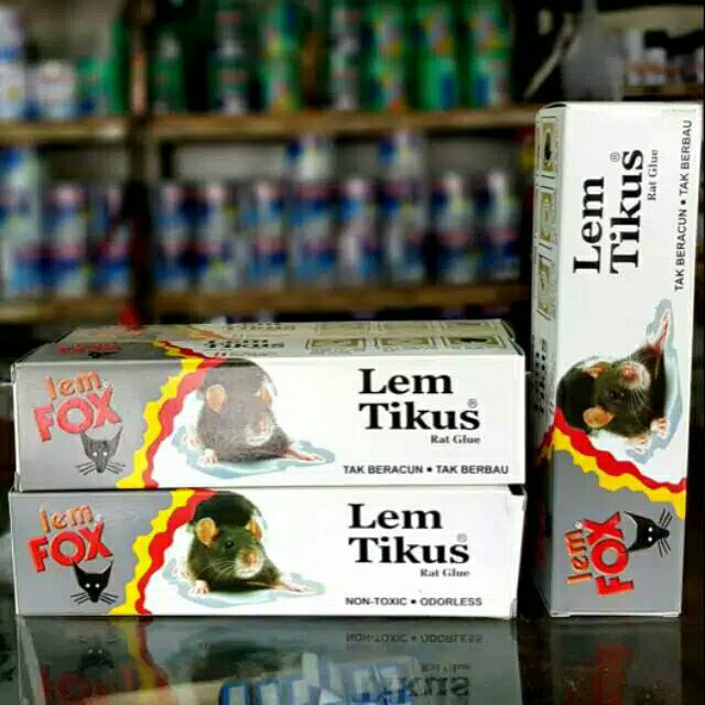 

LEM TIKUS MEREK LEM FOX UKURAN 100 ML