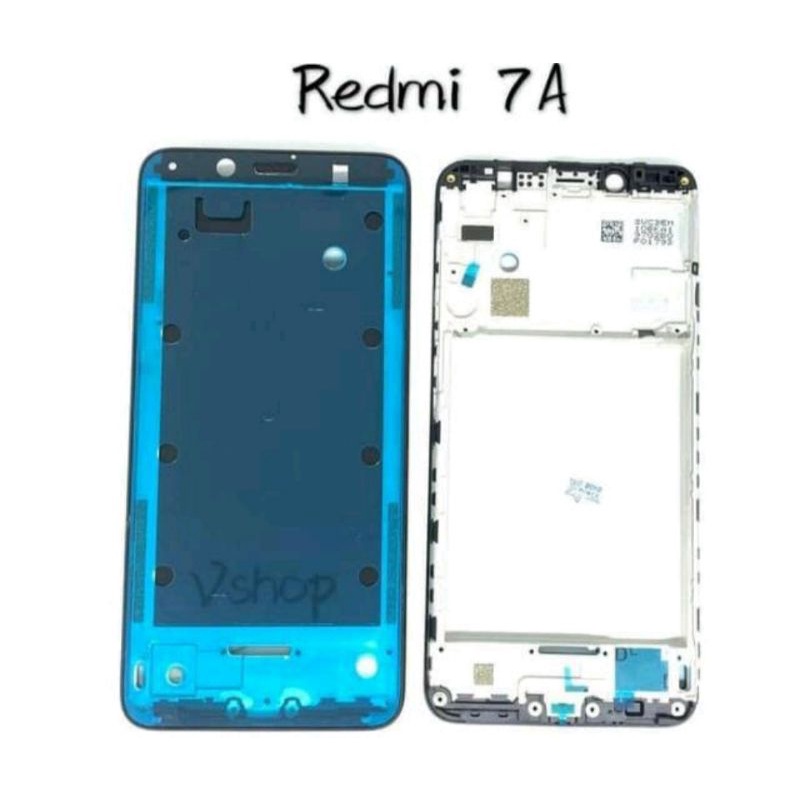 FRAME LCD TULANG TENGAH TATAKAN LCD XIAOMI REDMI 7A ORIGINAL