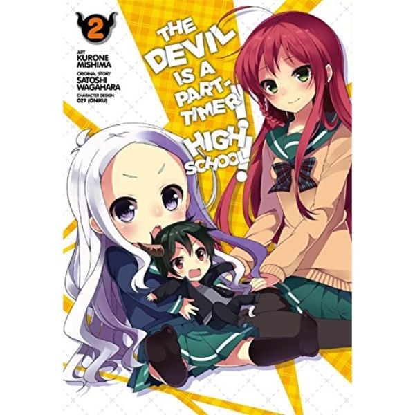 DEVIL IS PART TIMER HIGH SCHOOL GN VOL 02 - 9780316385121