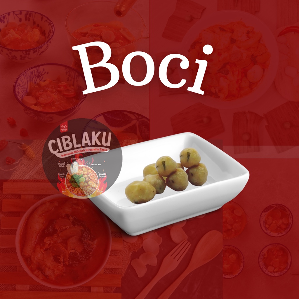 

Ciblaku Add On Tambahan Topping Boci Seblak Boci