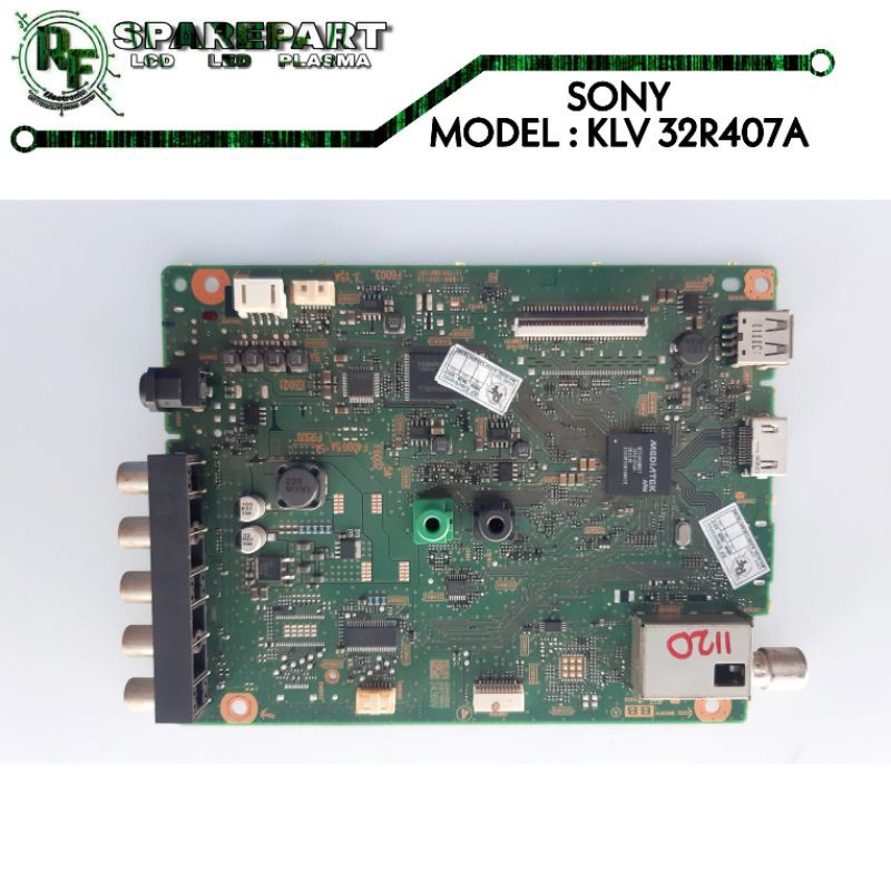 MB TV LED SONY KLV-32R402A  Mainboard tv led sony klv 32r402 a  Mesin tv led sony klv 32r407 a