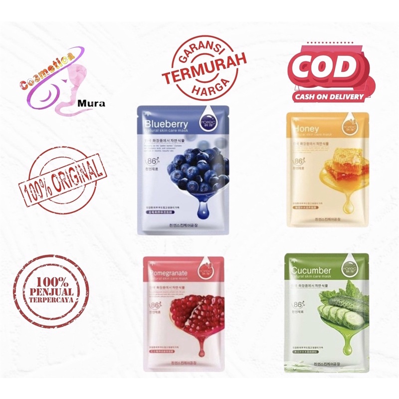 Rorec sheet mask / masker rorec original