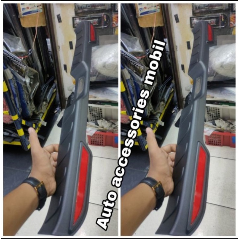 Sillplate Bumper belakang all new Brio