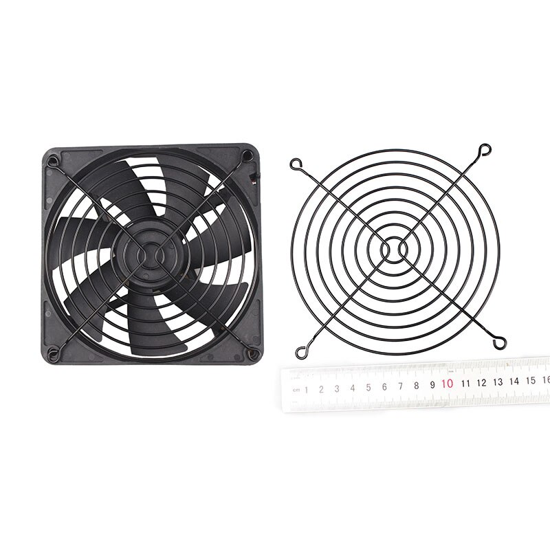 PREORDER 5 Piecces 140mm Fan Grills 140x140m Metal Mesh Finger Protector 140mm Fan PC Laptop