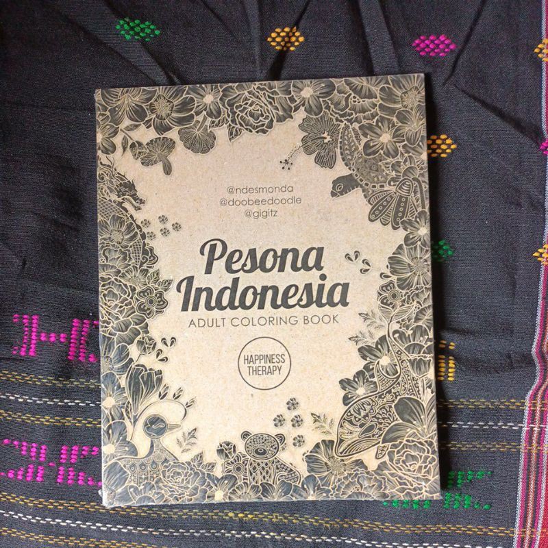 Pesona Indonesia - Adult Coloring Book