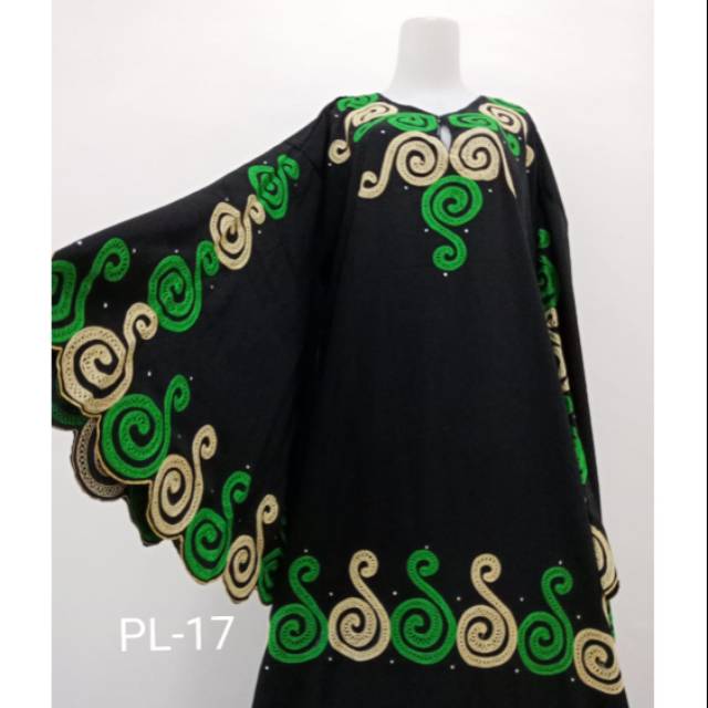 Abaya sholat arab lengan payung