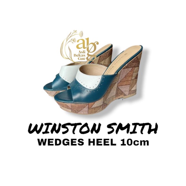 Preloved WINSTON SMITH WEDGES 10cm