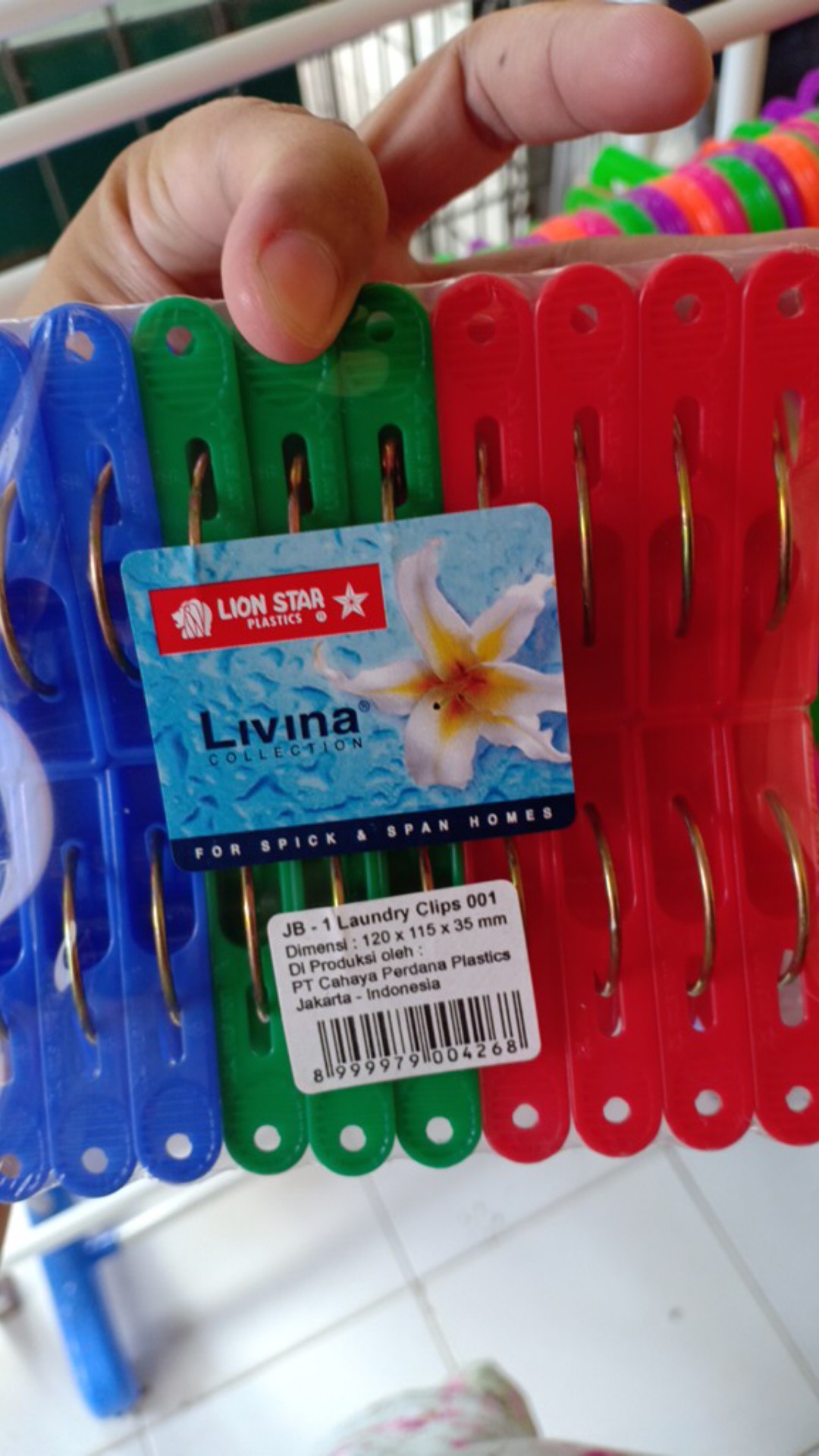 Jb-1 Jepitan Baju 01 Lion Star