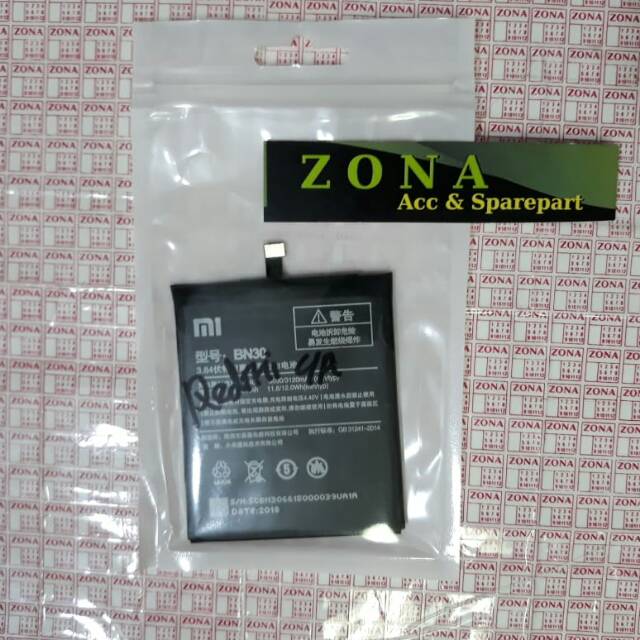 BATERAI BATERAI XIAOMI REDMI 4A BN30