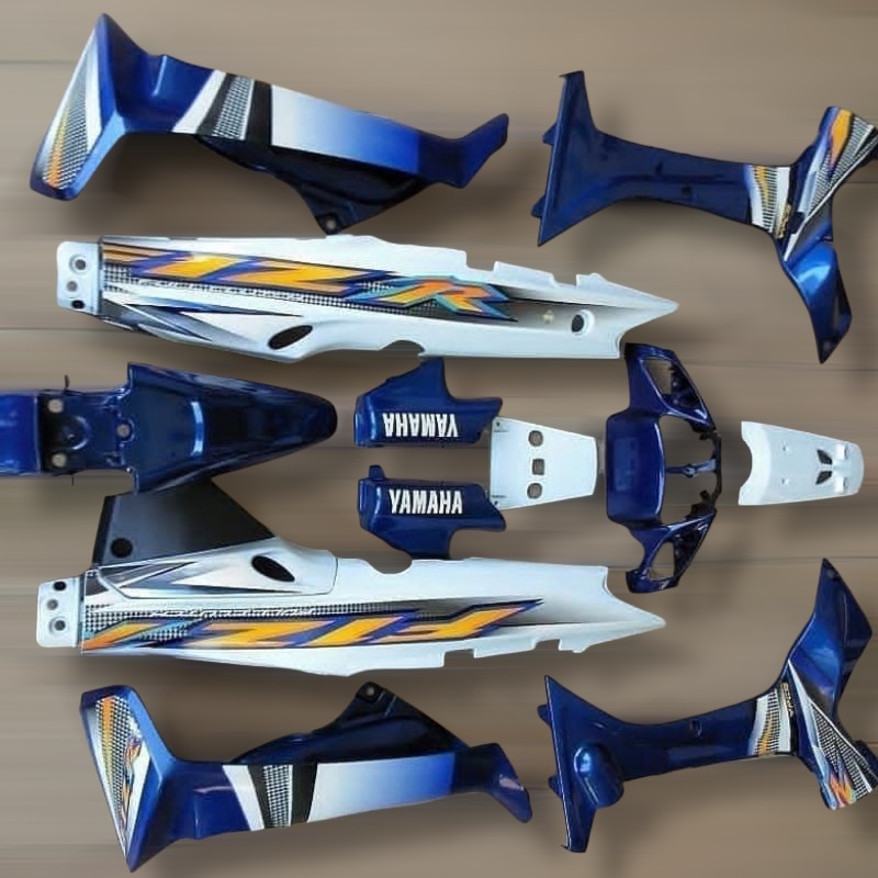 Cover Body Fiz r biru putih full set