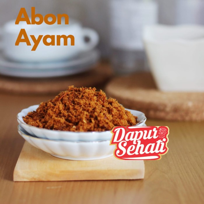 

Abon Dapur Sehati Premium Sehat Bebas MSG Ayam