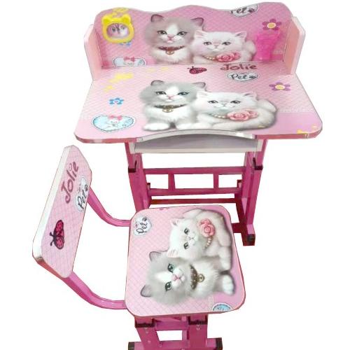 

Taffhome Meja Kursi Belajar Anak Motif Kartun Lucu 45 X 70Cm Wbp20 Pnk Keryamart