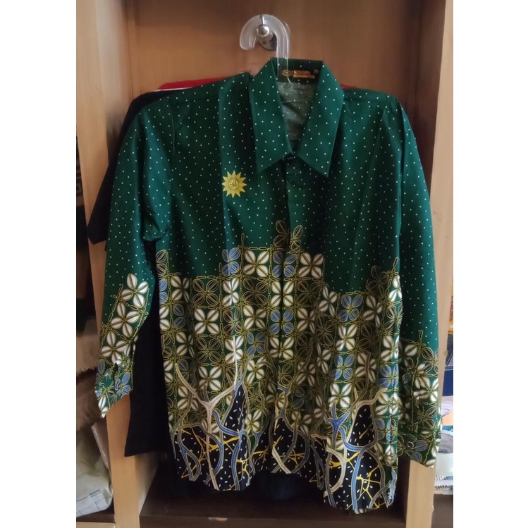 Baju Batik Nasional Muhammadiyah NEW Lengan Panjang Bahan Katun