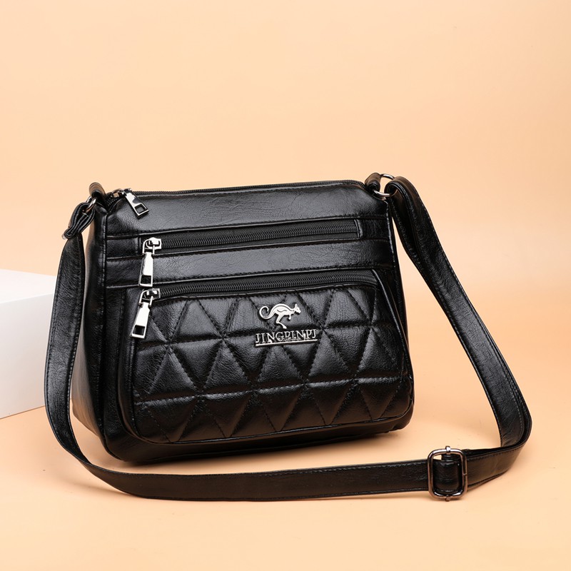 AND COD Tas Selempang Wanita Tas Cewek Korean Fashion Style Sling Bag Kulit PU Tas Slempang T207