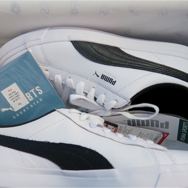 BTS x PUMA Courtstar Sneaker Shoes (Size 40.5 / 260)