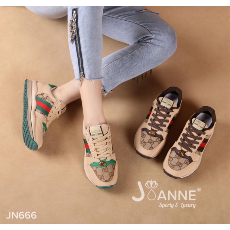 RESTOCK {ORIGINAL BRAND} JOANNE Sporty Sneakers Shoes JN666