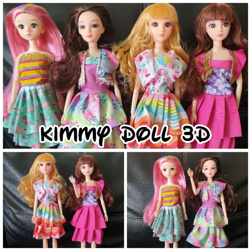 [BISA COD] KIMMY DOLL 3D SERIES PIVOTAL / BONEKA PIVOTAL IMPORT