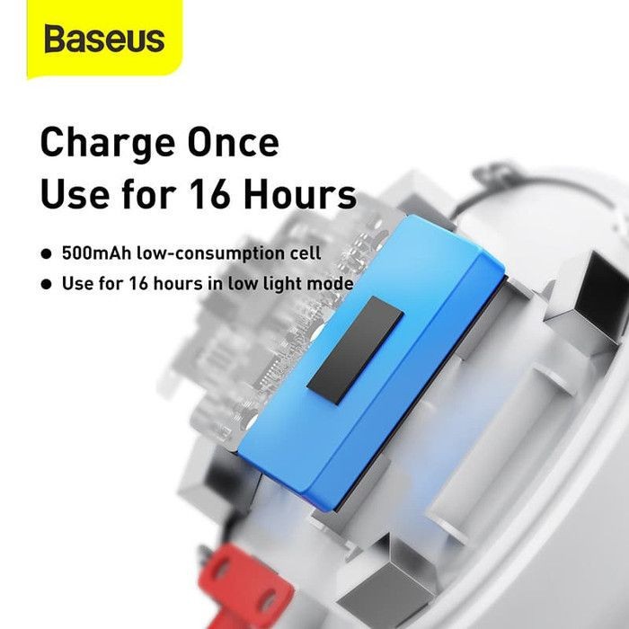 Baseus In Car Solar Reading Lamp Eye Protection Lampu Baca Mobil LED