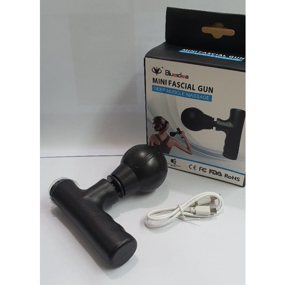 Alat Pijat Massager /Mini Fascial Gun Changer/Pijat Otot kaku elektrik/mimo cas