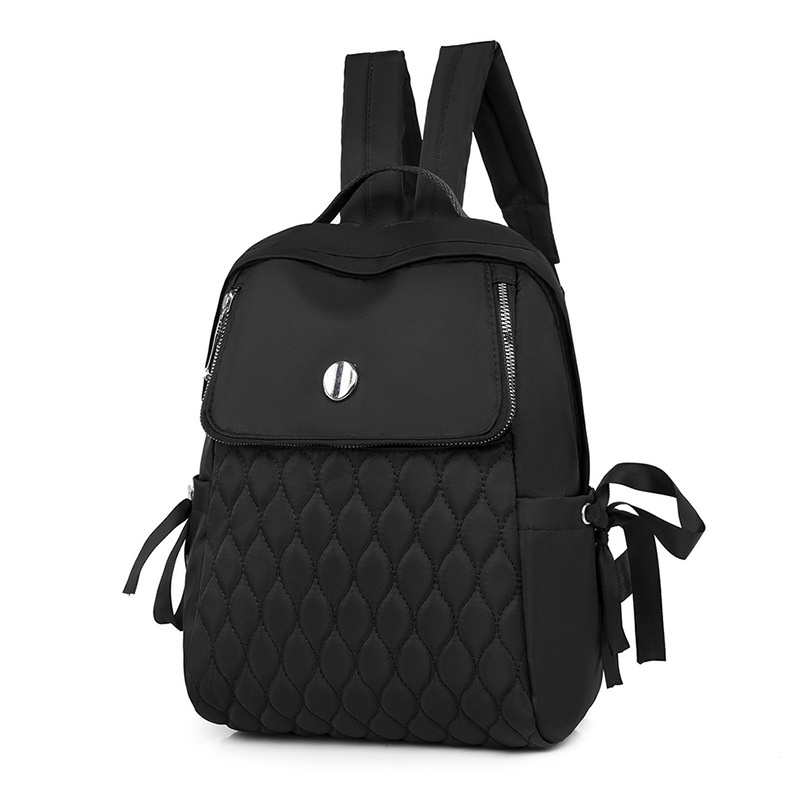 TAS RANSEL WANITA IMPORT KOREA GENDONG PUNGGUNG ANTI AIR HITAM DYSTOPIA TA439B5 PREMIUM BACKPACK SEKOLAH KULIAH KERJA FASHION BATAM MURAH