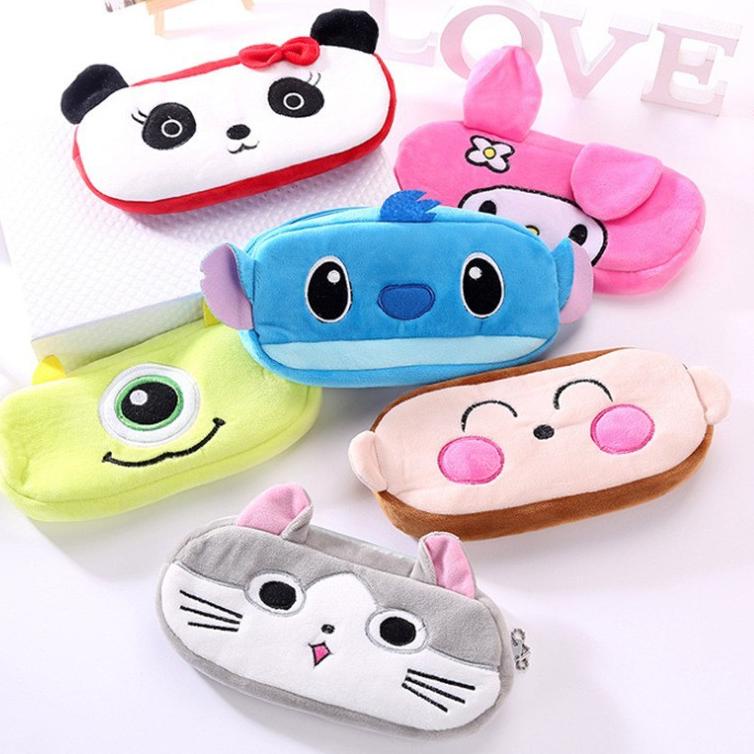 

[Bayar ditempat] MOGYMOGY HL0119 Tempat Penyimpanan Pensil Dan Make Up Pouch Kosmetik Karakter Lucu