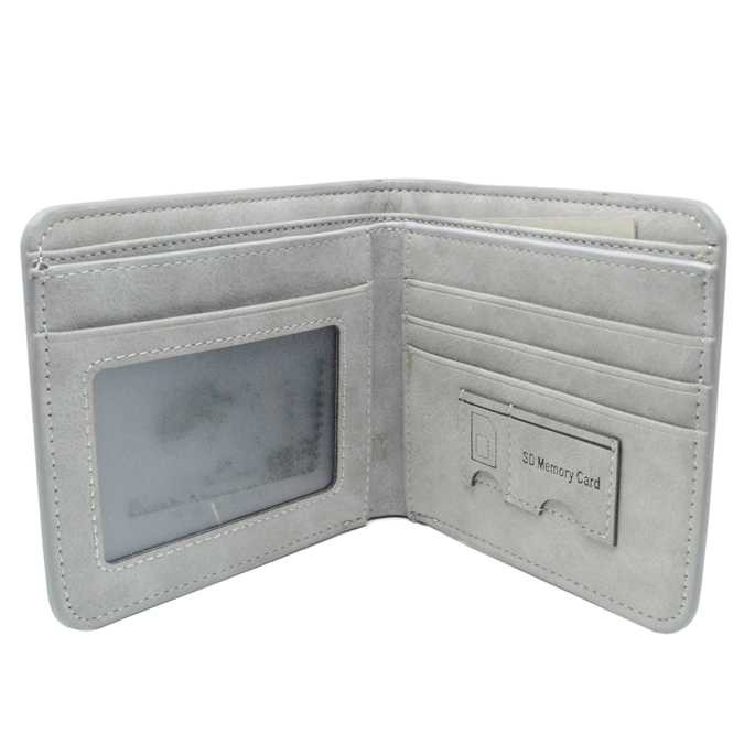 MLNSHP Rhodey Dompet Kulit Pria Bahan Nubuck Model Vertical - G1166