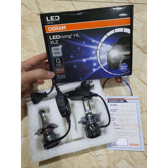 BOHLAM LAMPU  LED  TERBAIK TERANG H4  OSRAM  12V 20WATT 