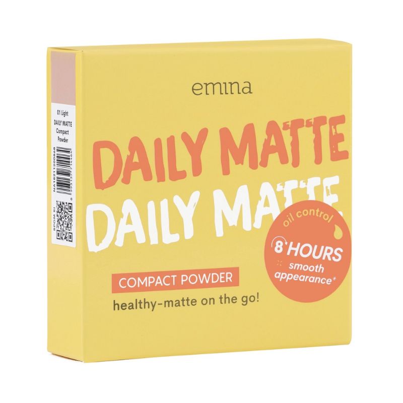 EMINA Daily Matte Compact Powder -Oil Control