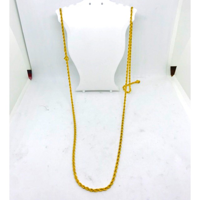 New Arrival Kalung titanium kalung tambang 75 cm kalung tambang perhiasan titanium Low Price!