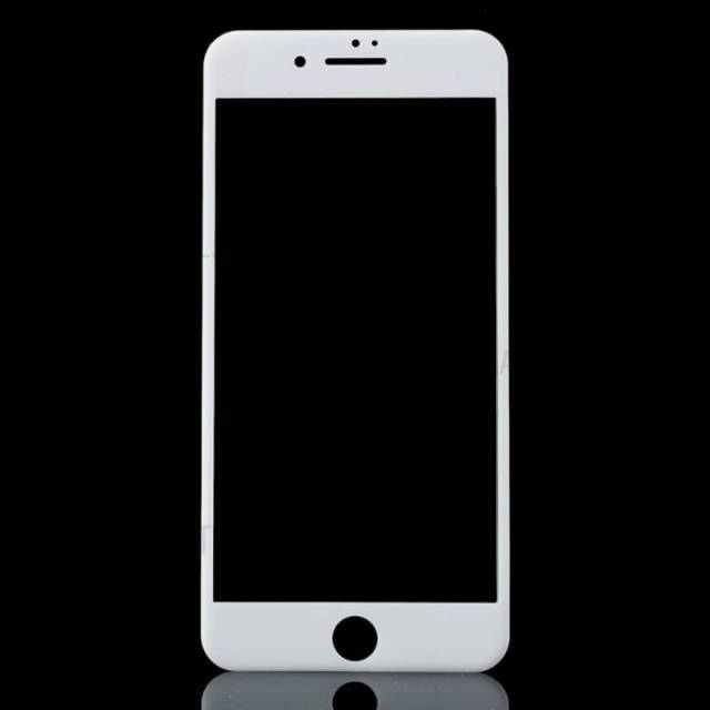 iphone 7/iphone 8 tempered glass PUTIH full cover