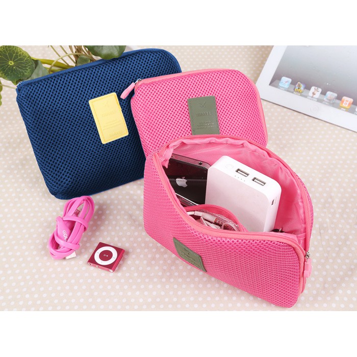 Pouch Multifungsi Dompet Hp tas kosmetik gadget Lucu Serbaguna