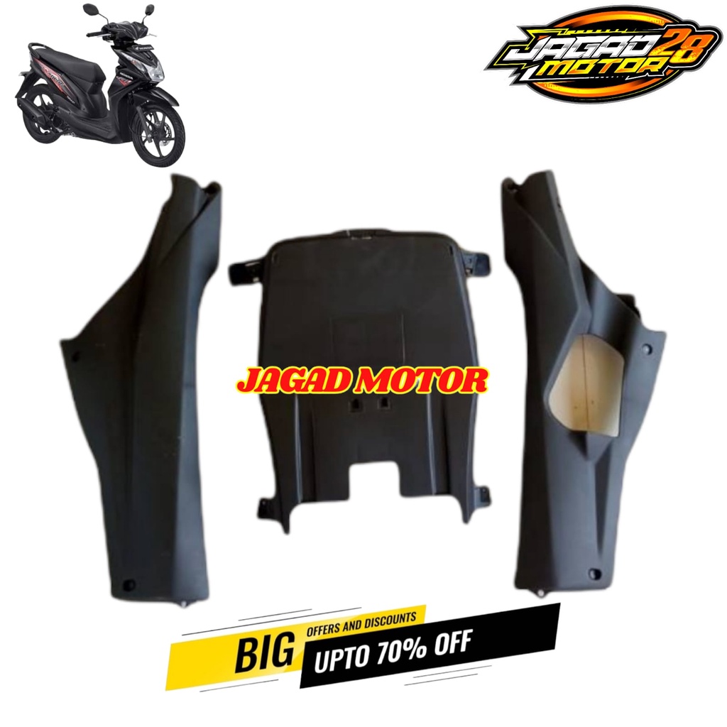 cover kolong bawah kiri kanan Honda beat Fi tahun 2013 2015