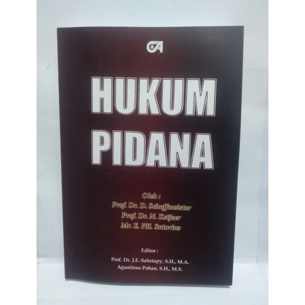 BUKU HUKUM PIDANA Schaffmeister