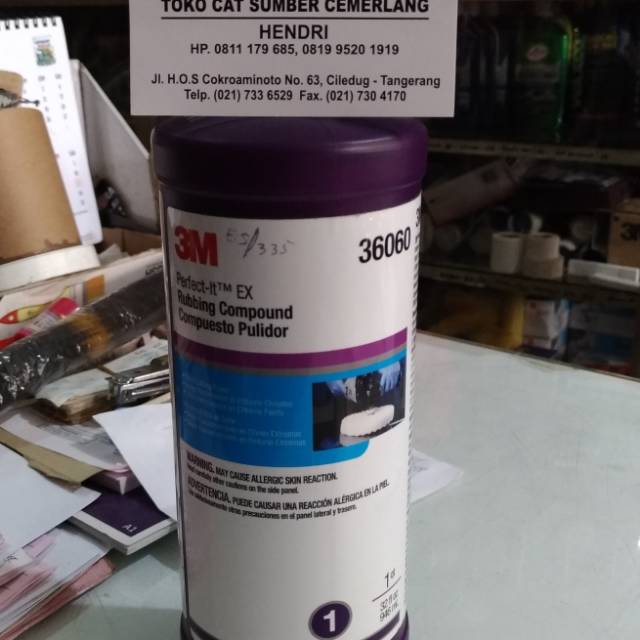 RUBBING COMPOUND 3M 36060