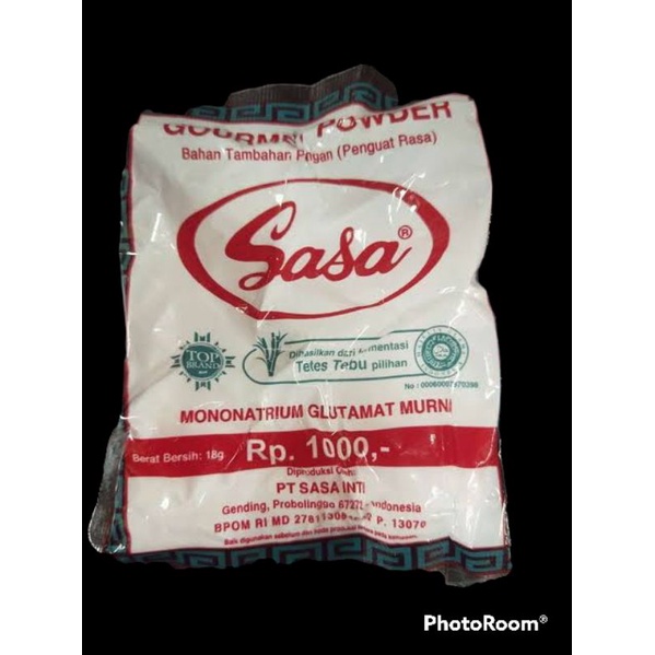 

Sasa Micin Penyedap Masakan