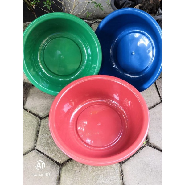 Baskom Sunlife baskom Diameter 35 Cm Basin Zebra / Baskom Warna Ulir Tebal