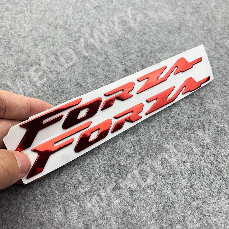 Stiker LOGO 3D Bahan Plastik Lembut Untuk HONDA Forza 150 250 300 350 750